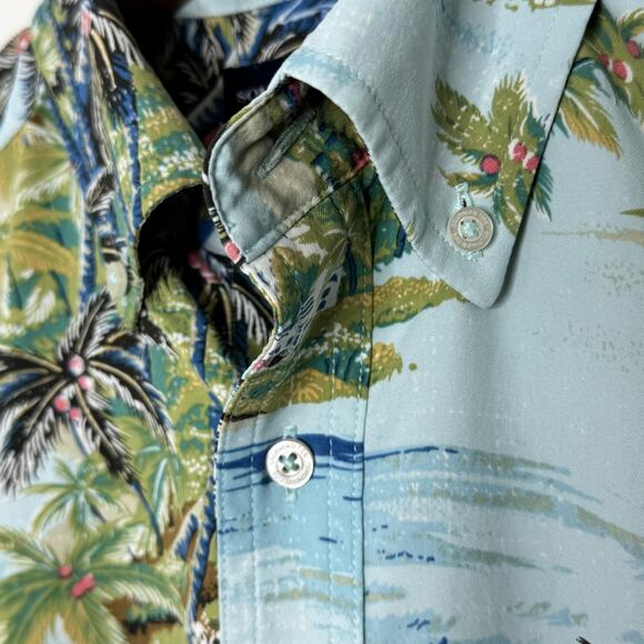 Southern Tide Reyn Spooner Hawaiian Island Performance shirt - Picture 5 of 11